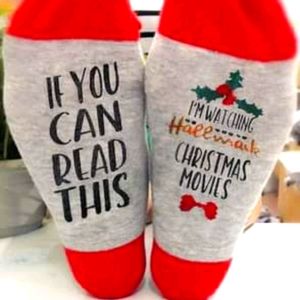 Hallmark Christmas Movie Socks